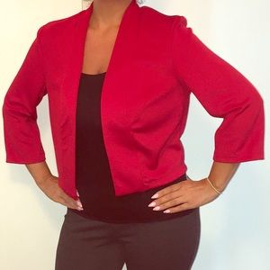 Red blazer
