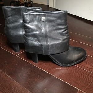 Small heel booties