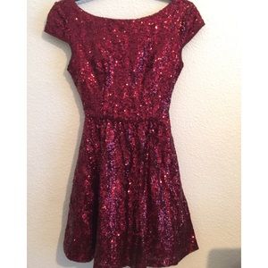 Burgundy Semi Formal Dress