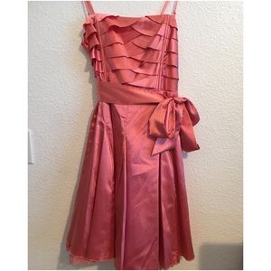 Coral Semi Formal Dress