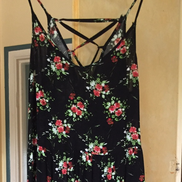 "Lily White" 3-tier Floral Mini Dress - Picture 1 of 3