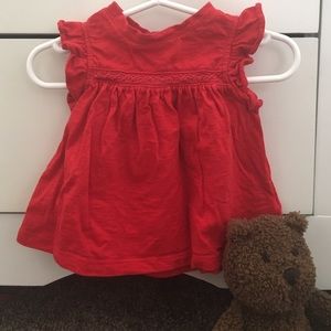 Baby GAP red top 3-6months