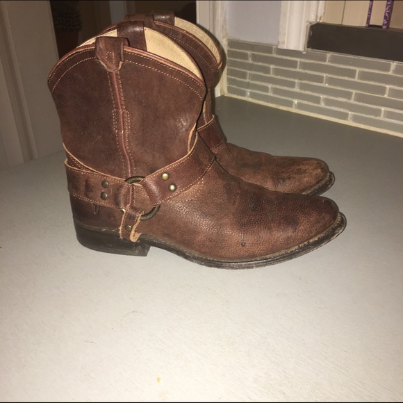 Frye Harness Booties