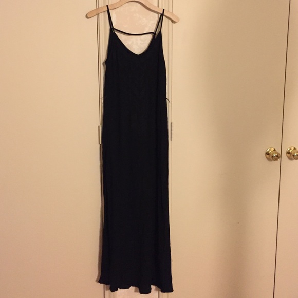 Lush black maxi dress size S