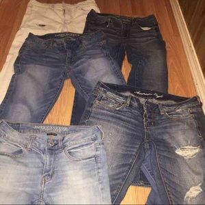 ON HOLD American Eagle Jegging Bundle