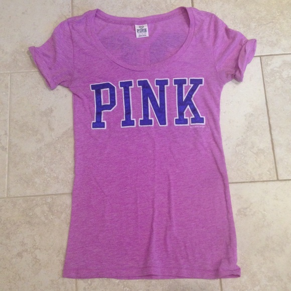 Pink Victoria's Secret T-shirt XS