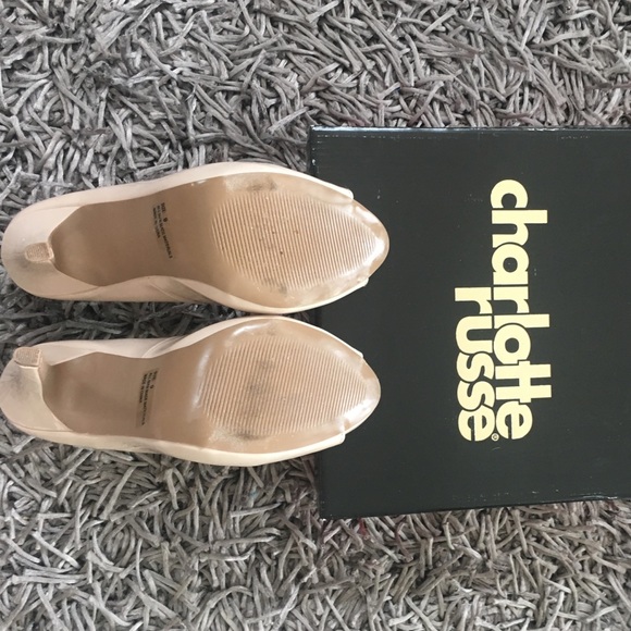 Nude open toe heels 👠 - Picture 3 of 4