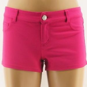 Pink Stretch Shorts