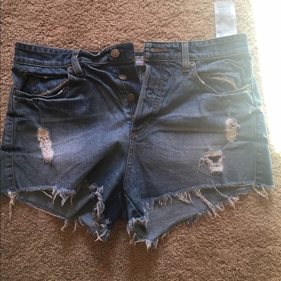 Guess high waited shorts