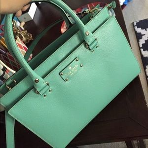 Kate spade turquoise bag