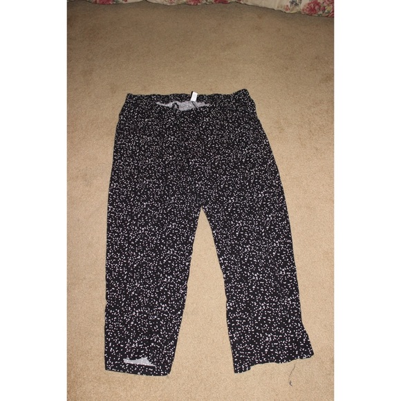 Loose wide leg pants