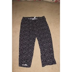 Loose wide leg pants