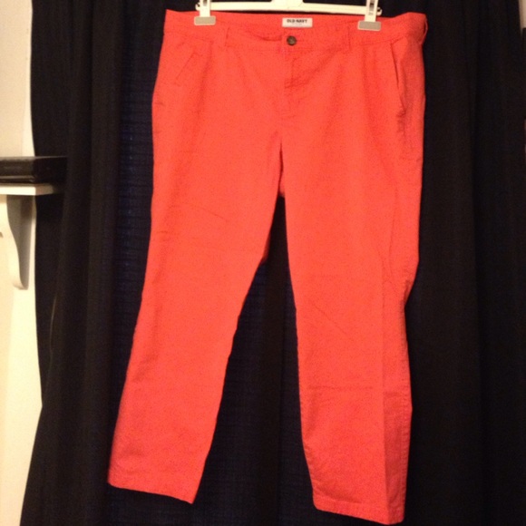 Old navy coral pants