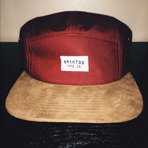 Brixton 5-panel Custom Suede Hat