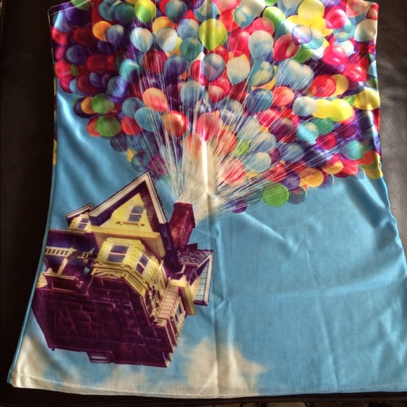 New "UP" Tank Top, 88% Polyester 12% Spandex