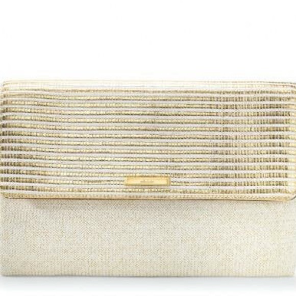 City Slim Clutch - Gold