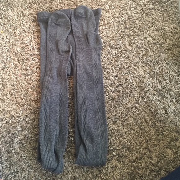Adorable grey tights💜 - Picture 1 of 2