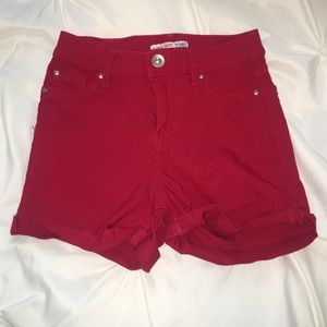 High waisted shorts