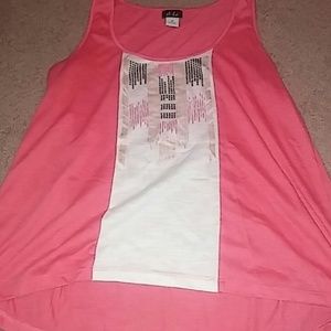 Pink tank top