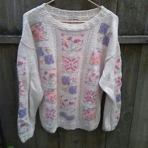 Classic pastel patterned sweater