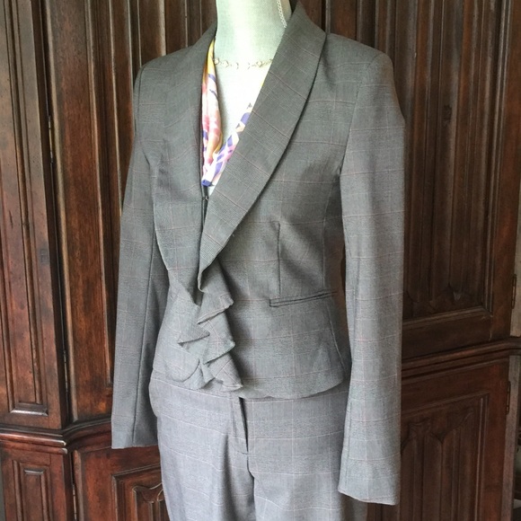 H & M Blazer & Pants Gray Size 6 Office Wear