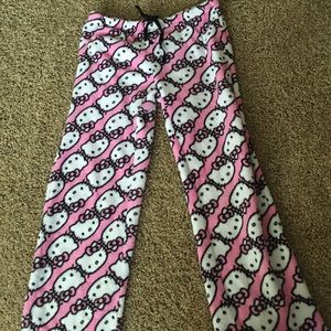 Hello Kitty pajama pants!