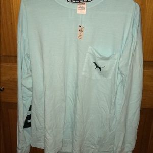 vs PINK long sleeve dog shirt