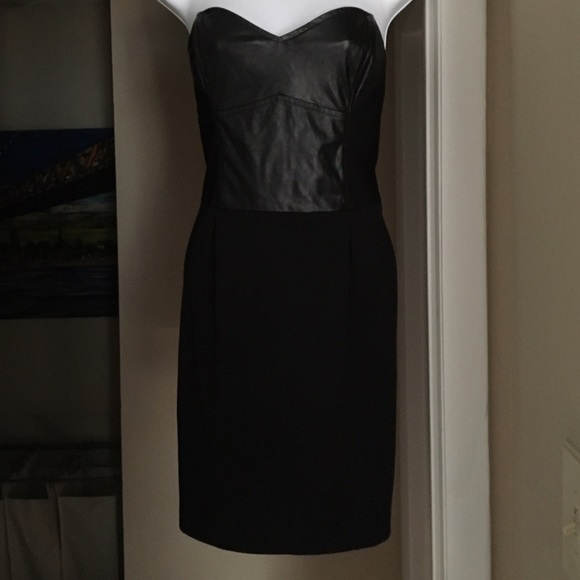 Leather BodyCon Dress