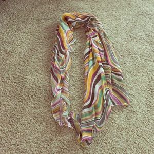 NWT colorful scarf