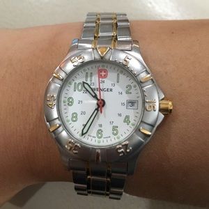 Wenger Women's Two Tone Stainless Steel Watch