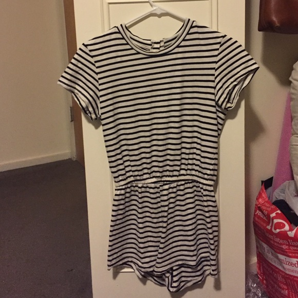 American apparel striped romper - Picture 2 of 2