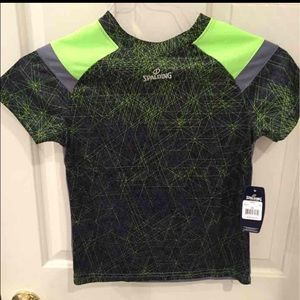 Spalding Boys S(8) Athletic Shirt