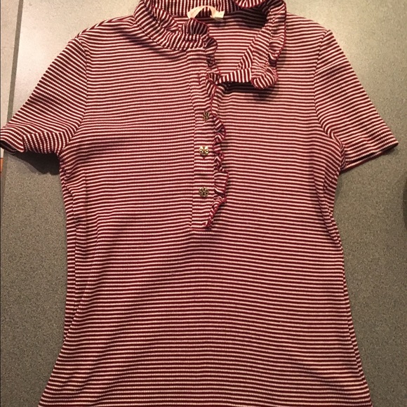 TORY BURCH Lidia Short Sleeve Polo