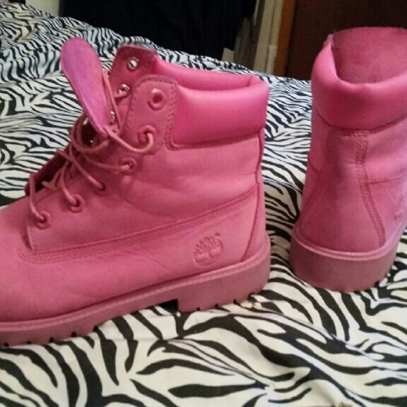 Pink timberlands
