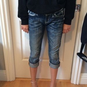 Miss me cropped jeans