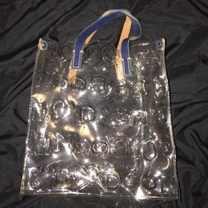 Plastic embossed Dooney and Bourke