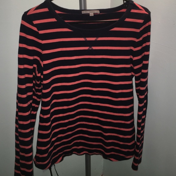 Gap pink and blue sweater