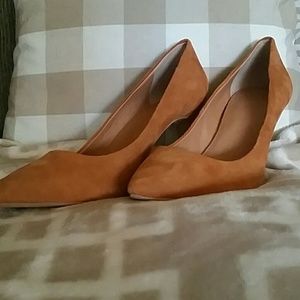 J.CREW SUEDE HEELS