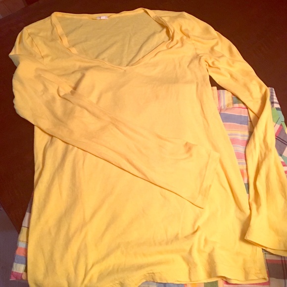 J. Crew Tops - Cheerful J. Crew long sleeve tee size M