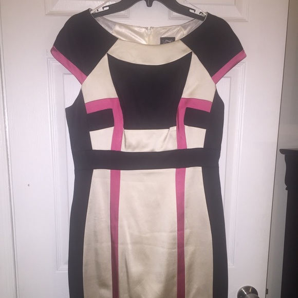 Jax color block dress