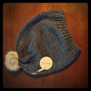 Jack & Lucy dark grey beanie, one size, NWT