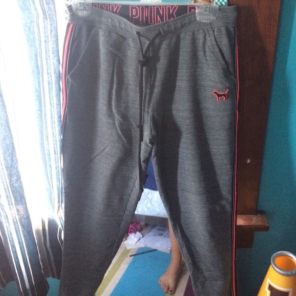 VS pink and grey joggers
