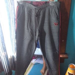 VS pink and grey joggers