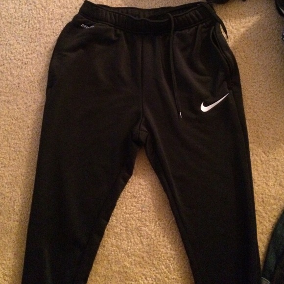 Nike black sweatpants dri-fit