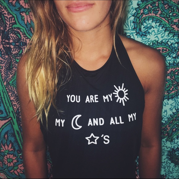 Sun Moon Halter Top