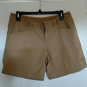 North Face khaki shorts