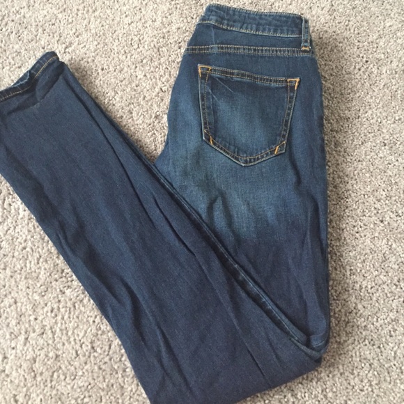 Pilcro and the letterpress low rise straight jeans