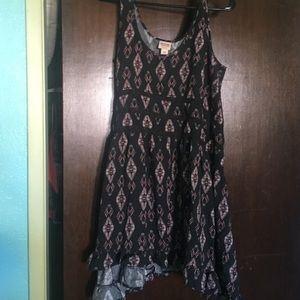 Print Trapeze Dress