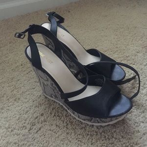 Nine West  Snake Skin Wedge