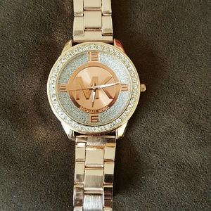 MK Rose Gold Watch